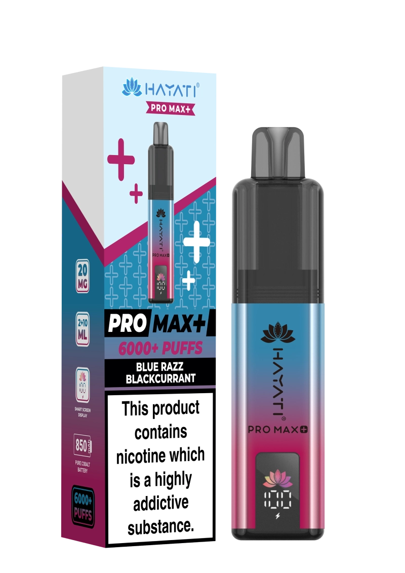 Hayati Pro Max Plus 6000 puffs kits