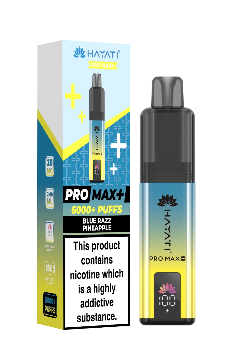 Hayati Pro Max Plus 6000 puffs kits