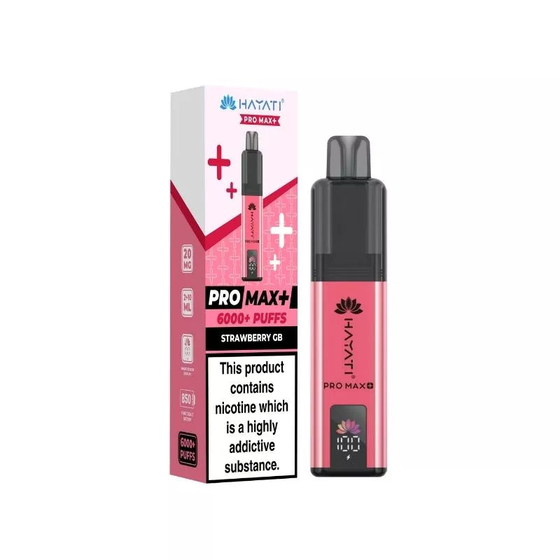 Hayati Pro Max Plus 6000 puffs kits