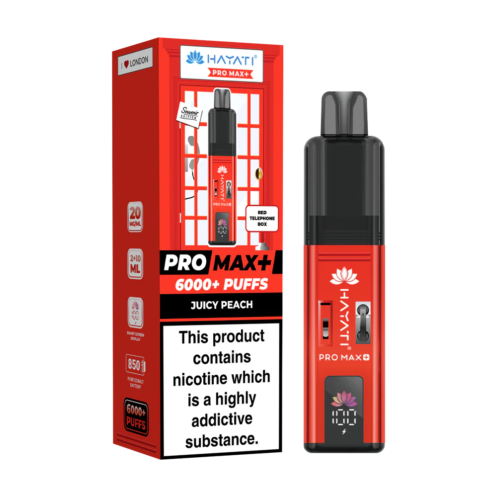 Hayati Pro Max Plus 6000 puffs kits