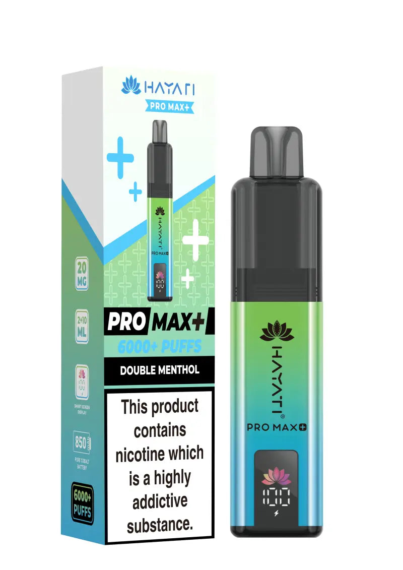 Hayati Pro Max Plus 6000 puffs kits