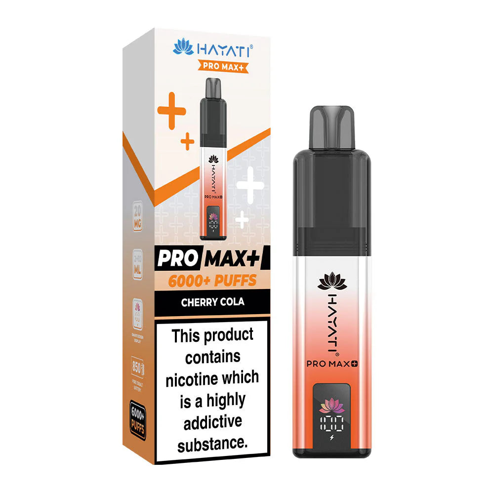Hayati Pro Max Plus 6000 puffs kits