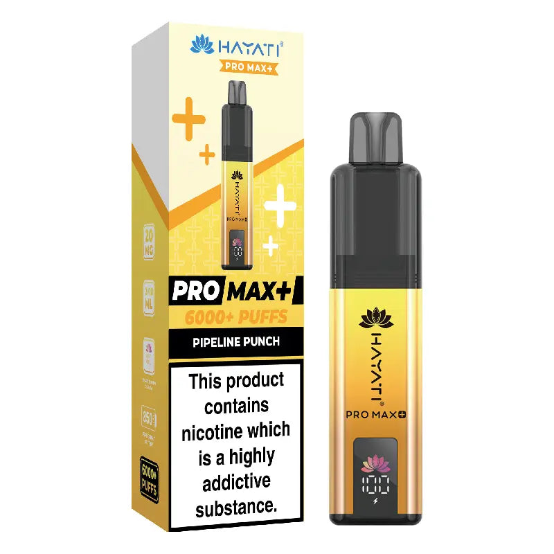 Hayati Pro Max Plus 6000 puffs kits
