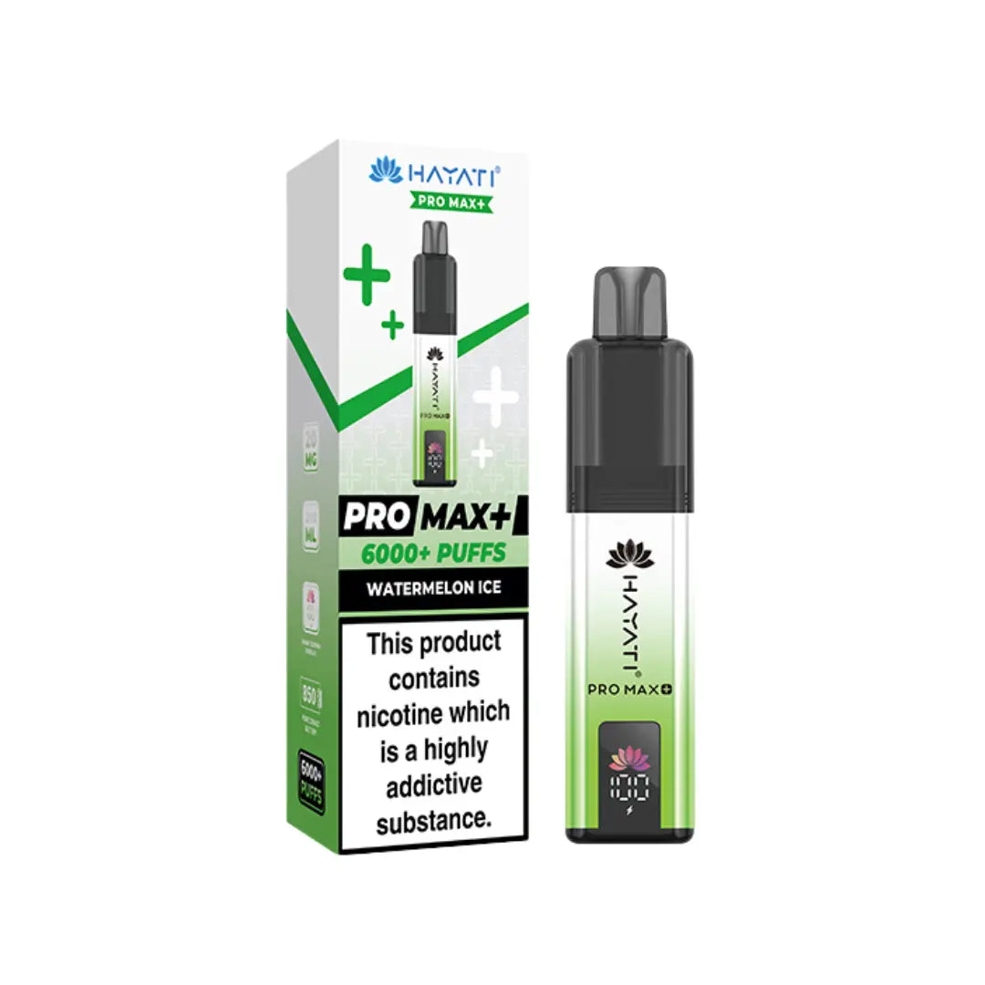 Hayati Pro Max Plus 6000 puffs kits