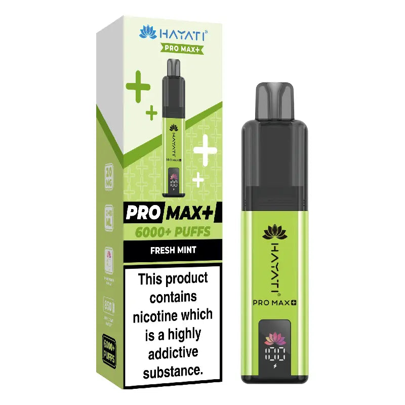 Hayati Pro Max Plus 6000 puffs kits
