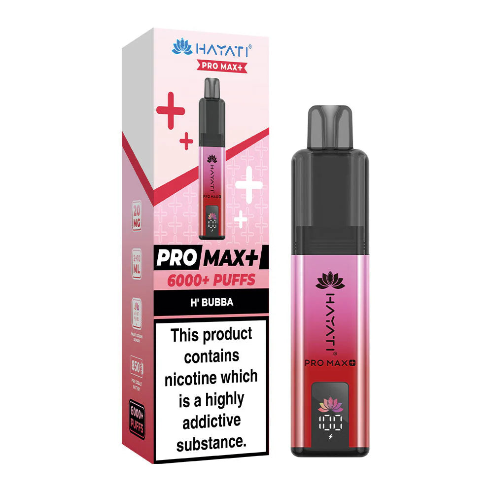 Hayati Pro Max Plus 6000 puffs kits