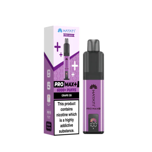 Hayati Pro Max Plus 6000 puffs kits