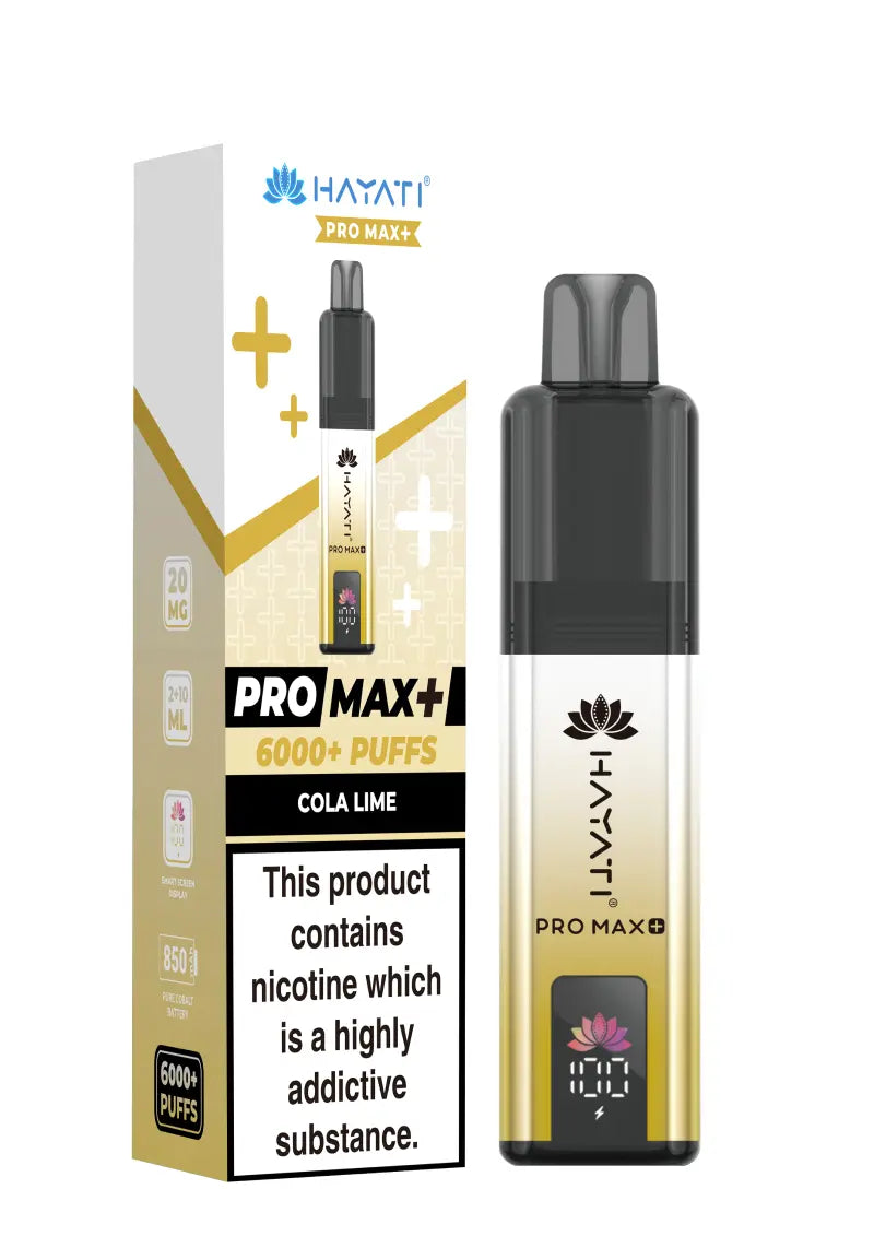Hayati Pro Max Plus 6000 puffs kits