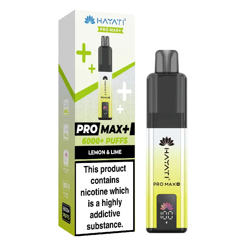 Hayati Pro Max Plus 6000 puffs kits