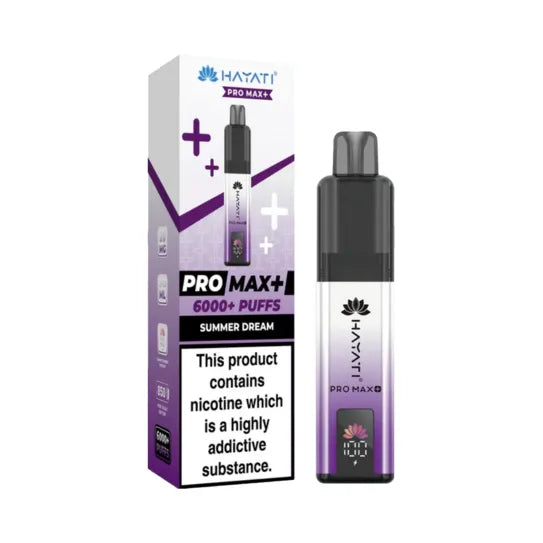 Hayati Pro Max Plus 6000 puffs kits