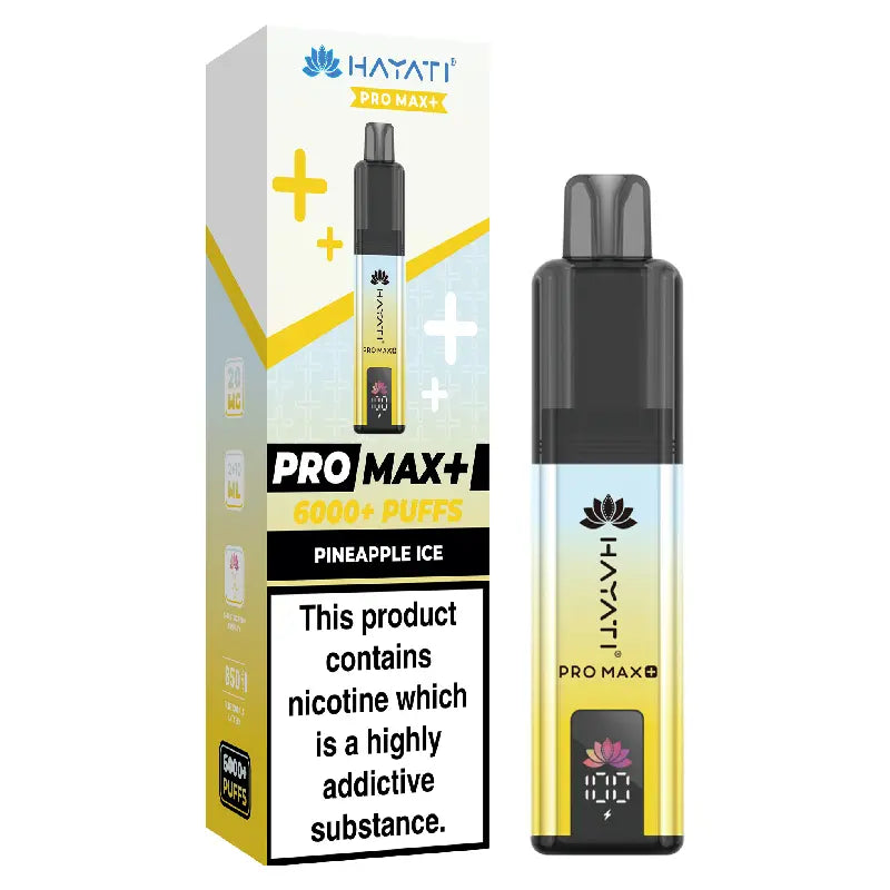 Hayati Pro Max Plus 6000 puffs kits