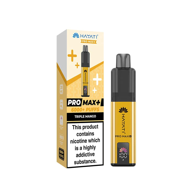 Hayati Pro Max Plus 6000 puffs kits