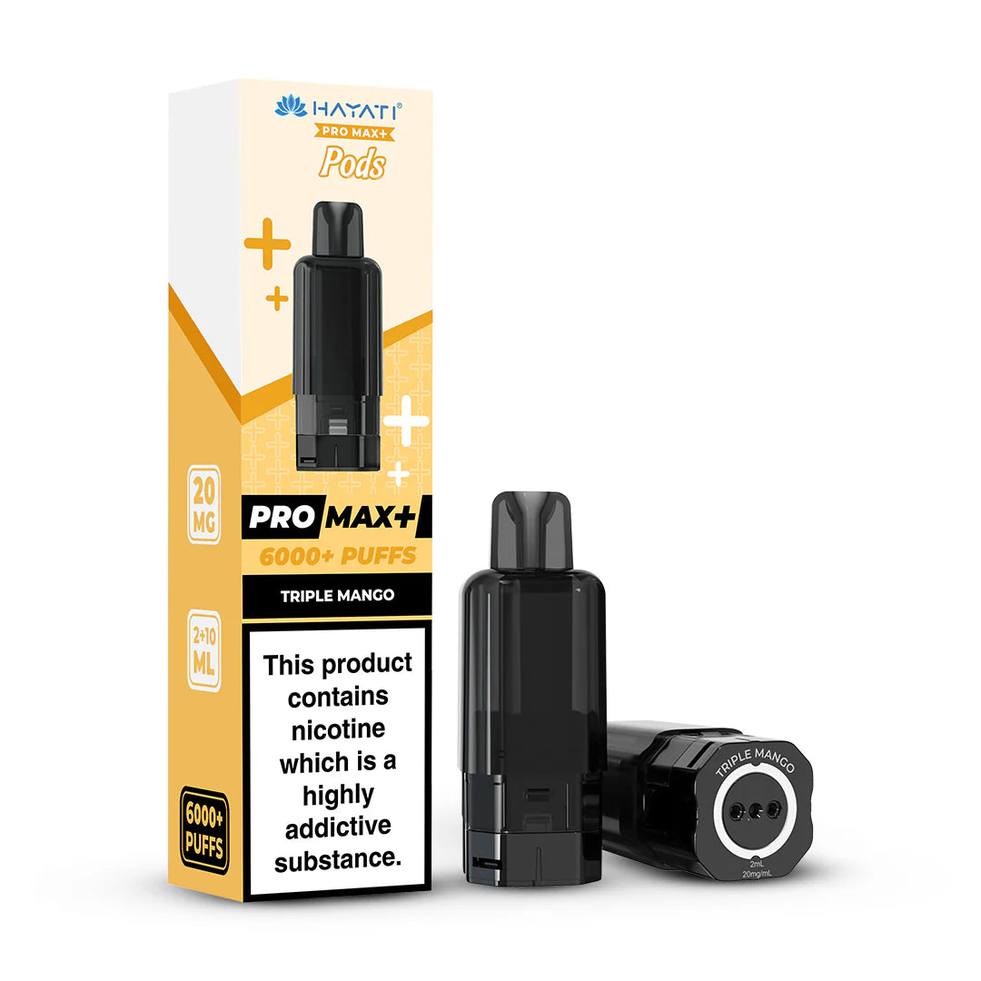 Hayati pro max 6000 puffs pods