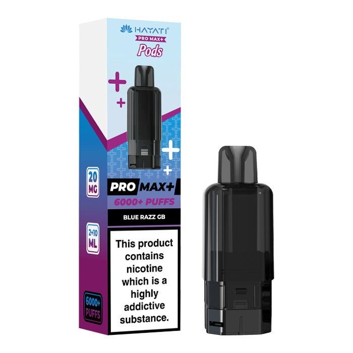 Hayati pro max 6000 puffs pods