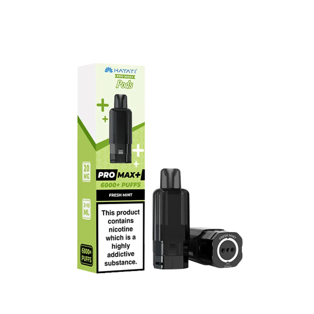 Hayati pro max 6000 puffs pods