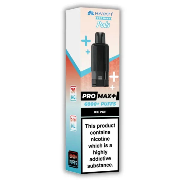Hayati pro max 6000 puffs pods