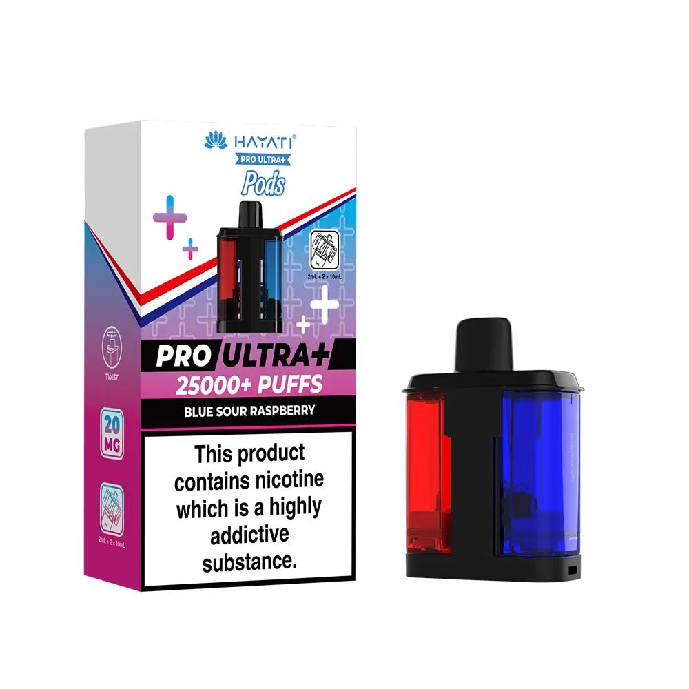 Hayati 25K pro ultra plus prefilled pods