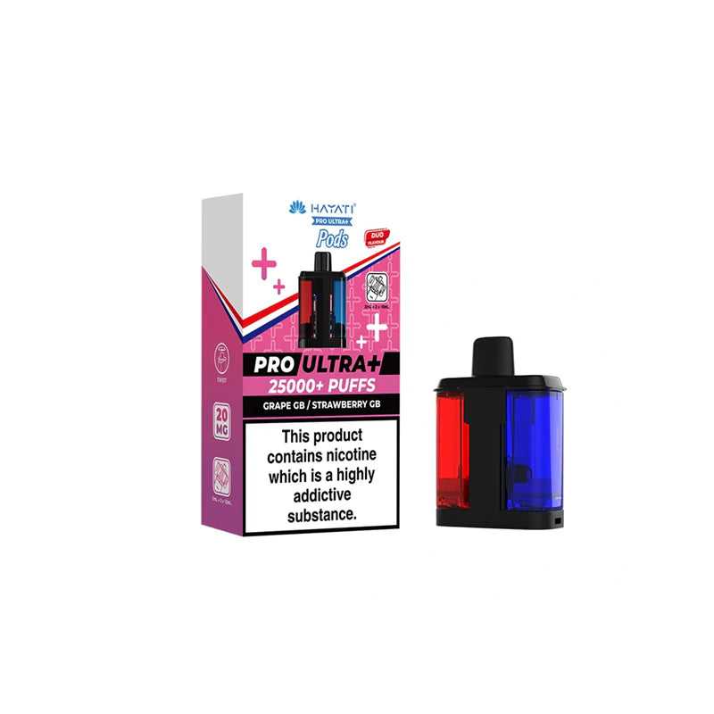 Hayati 25K pro ultra plus prefilled pods