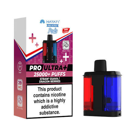 Hayati 25K pro ultra plus prefilled pods
