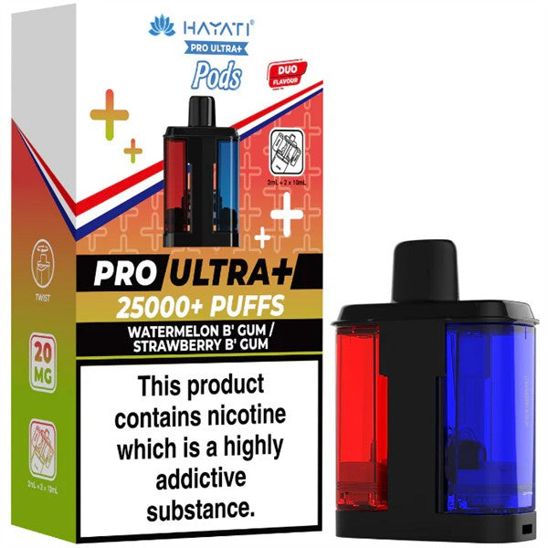 Hayati 25K pro ultra plus prefilled pods