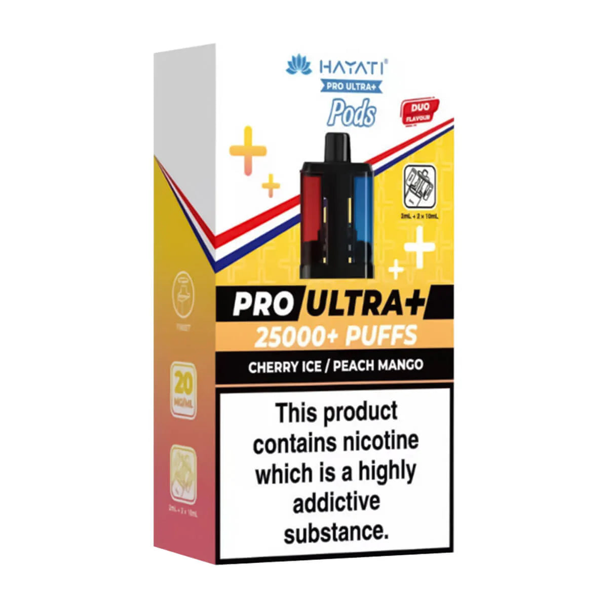 Hayati 25K pro ultra plus prefilled pods