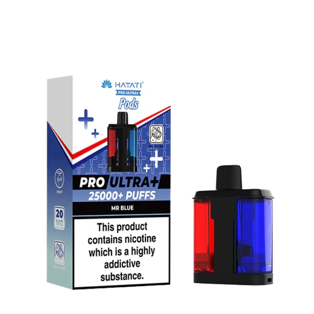 Hayati 25K pro ultra plus prefilled pods