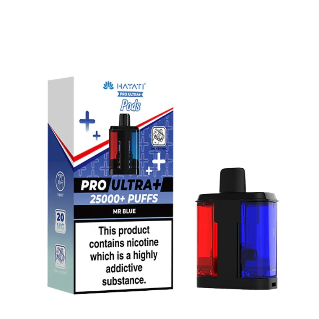 Hayati 25K pro ultra plus prefilled pods