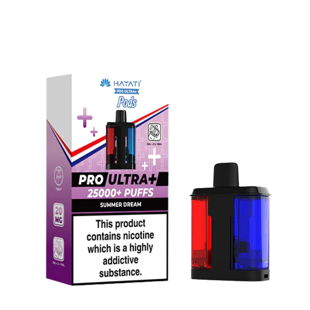 Hayati 25K pro ultra plus prefilled pods