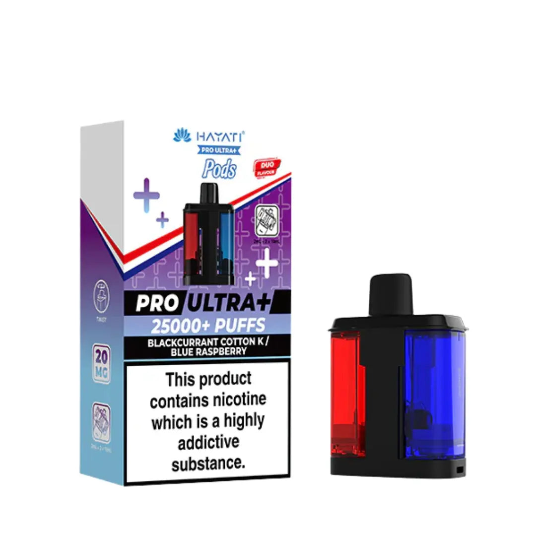 Hayati 25K pro ultra plus prefilled pods