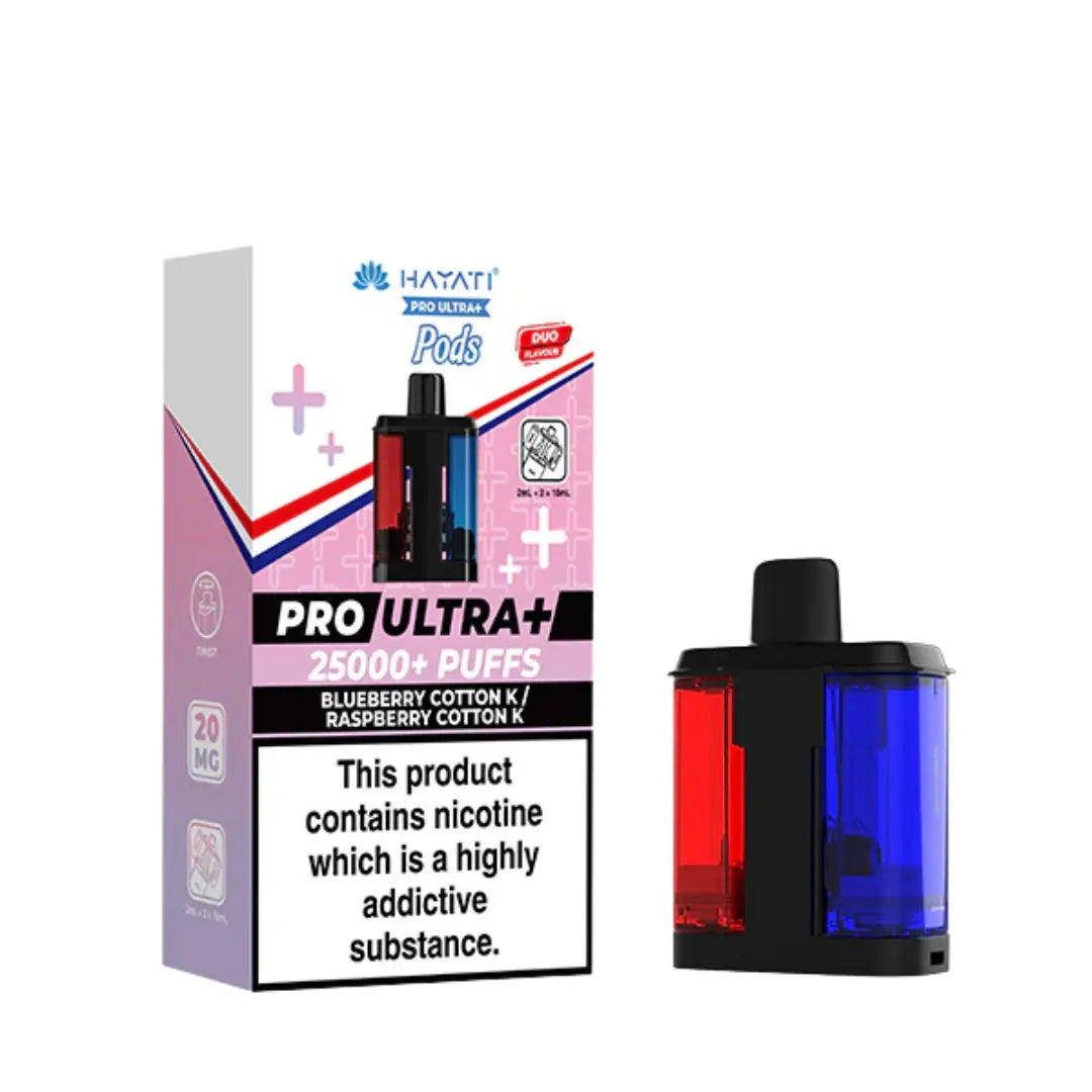 Hayati 25K pro ultra plus prefilled pods