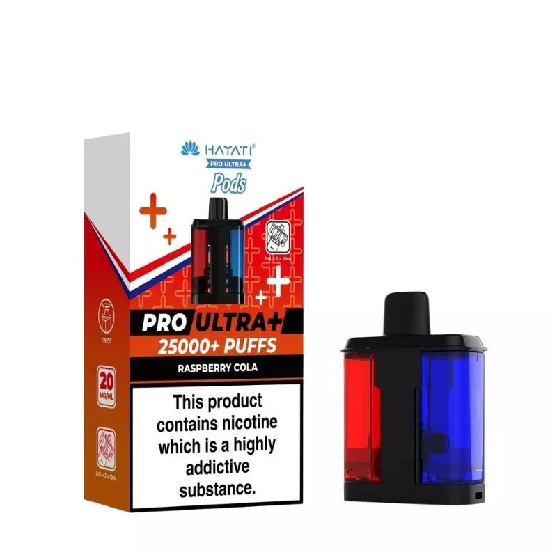 Hayati 25K pro ultra plus prefilled pods