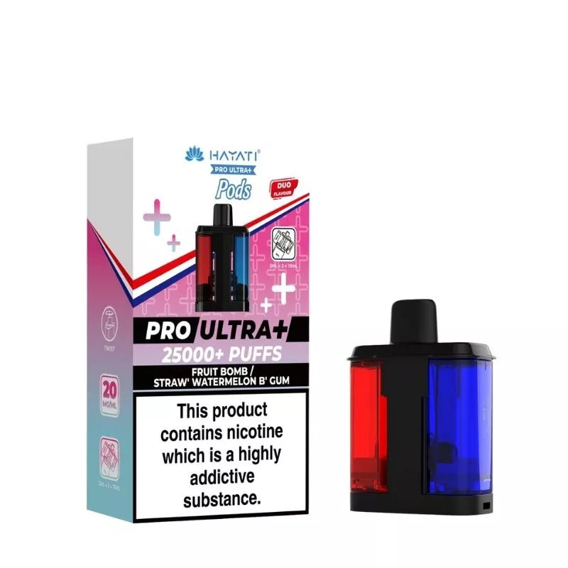 Hayati 25K pro ultra plus prefilled pods