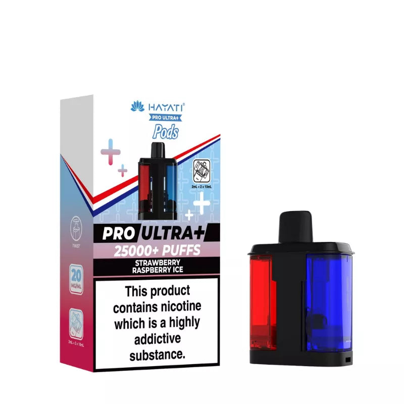 Hayati 25K pro ultra plus prefilled pods