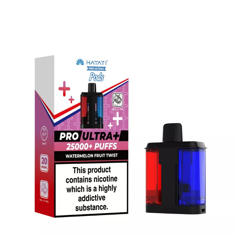 Hayati 25K pro ultra plus prefilled pods
