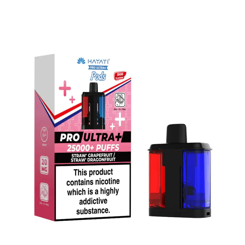 Hayati 25K pro ultra plus prefilled pods