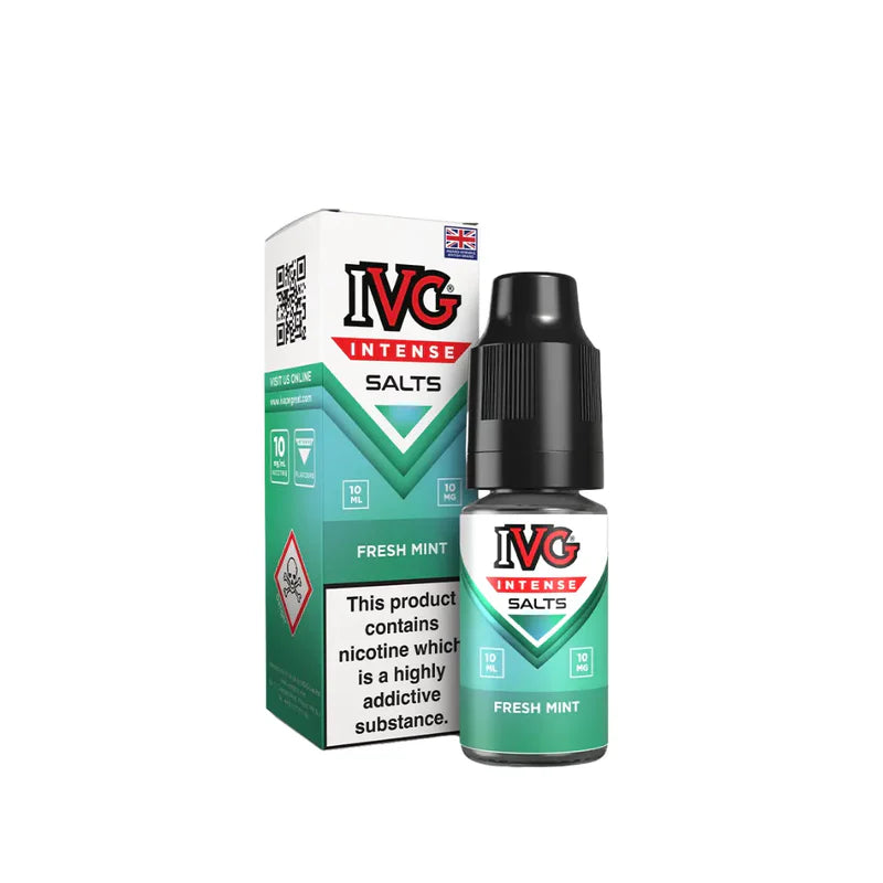 IVG Intense Banana Ice Nic Salt 10ml