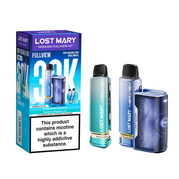 Lost Mary Nera 30K Fullview Prefilled Pod Vape Kit