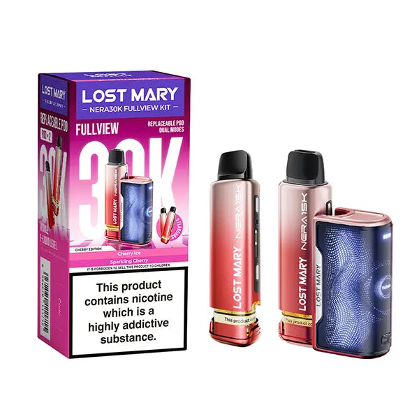 Lost Mary Nera 30K Fullview Prefilled Pod Vape Kit