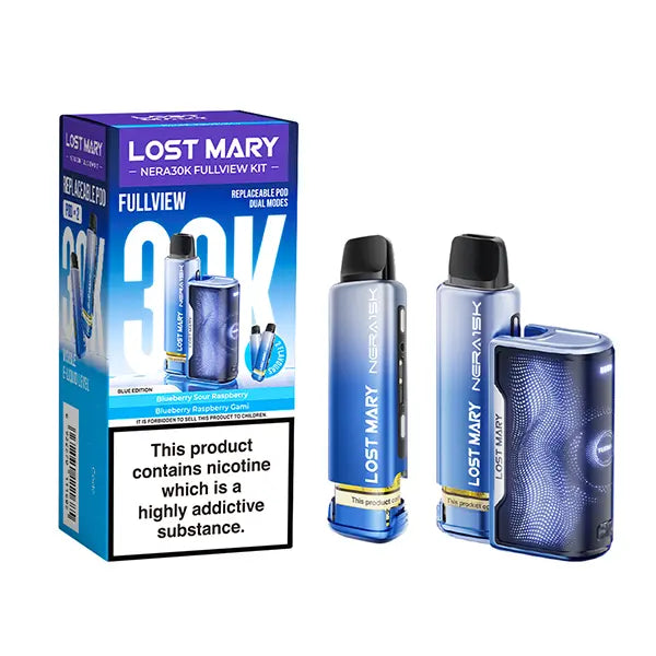 Lost Mary Nera 30K Fullview Prefilled Pod Vape Kit