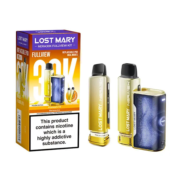 Lost Mary Nera 30K Fullview Prefilled Pod Vape Kit