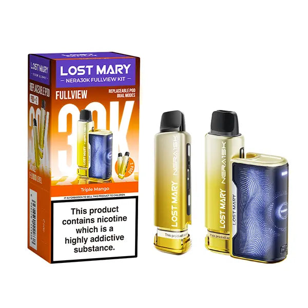 Lost Mary Nera 30K Fullview Prefilled Pod Vape Kit