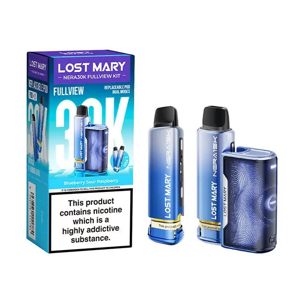 Lost Mary Nera 30K Fullview Prefilled Pod Vape Kit