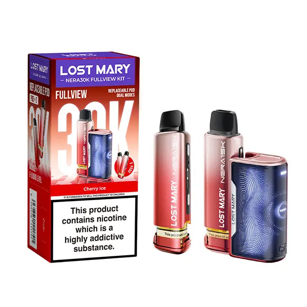 Lost Mary Nera 30K Fullview Prefilled Pod Vape Kit