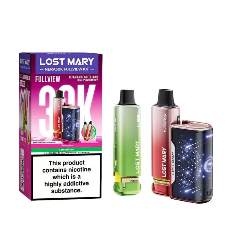 Lost Mary Nera 30K Fullview Prefilled Pod Vape Kit