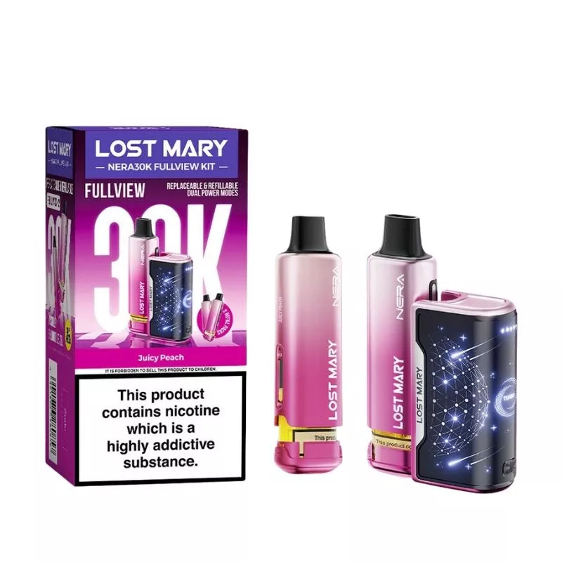 Lost Mary Nera 30K Fullview Prefilled Pod Vape Kit