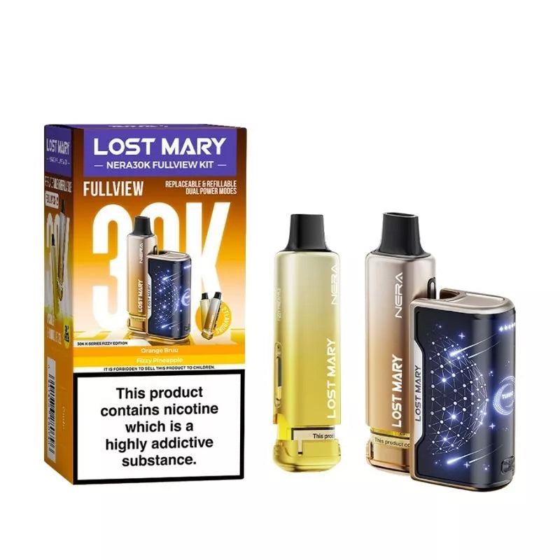 Lost Mary Nera 30K Fullview Prefilled Pod Vape Kit