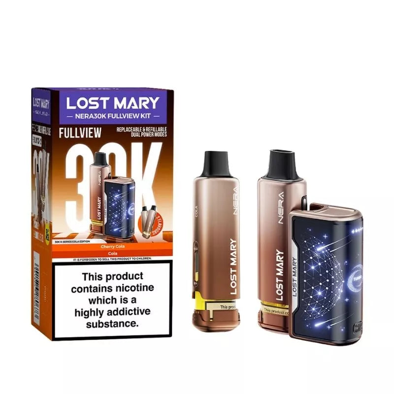 Lost Mary Nera 30K Fullview Prefilled Pod Vape Kit