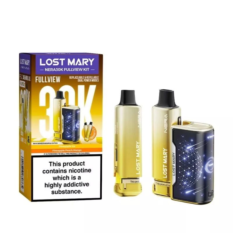 Lost Mary Nera 30K Fullview Prefilled Pod Vape Kit