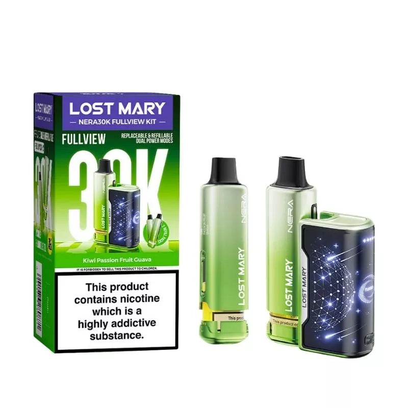 Lost Mary Nera 30K Fullview Prefilled Pod Vape Kit