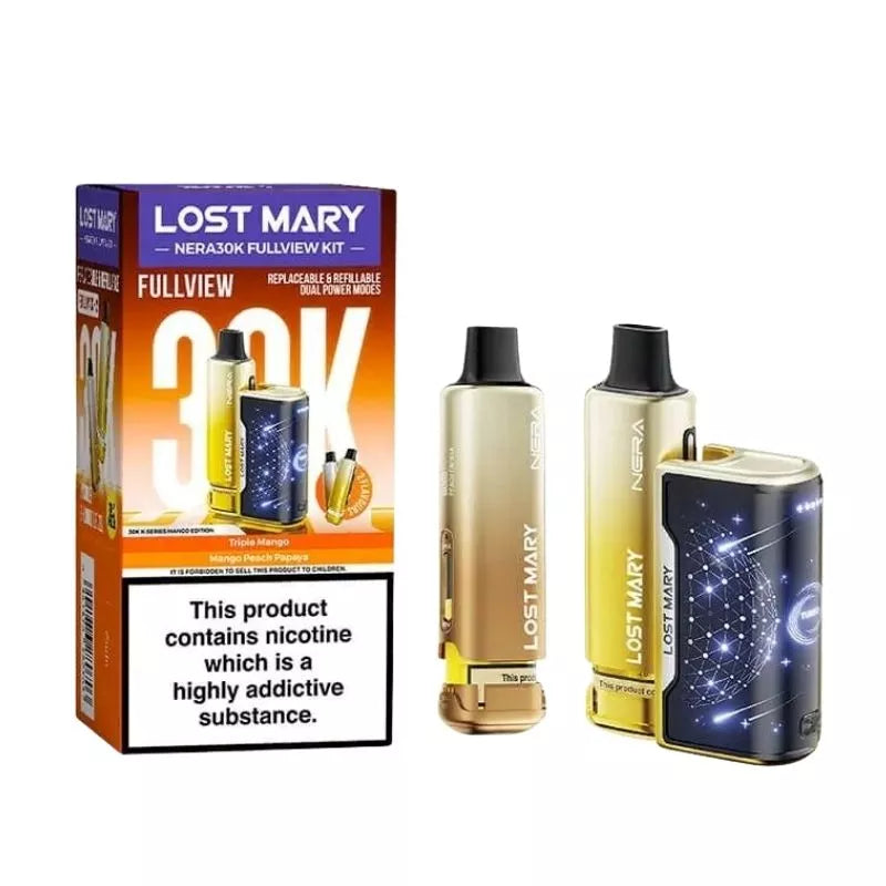 Lost Mary Nera 30K Fullview Prefilled Pod Vape Kit